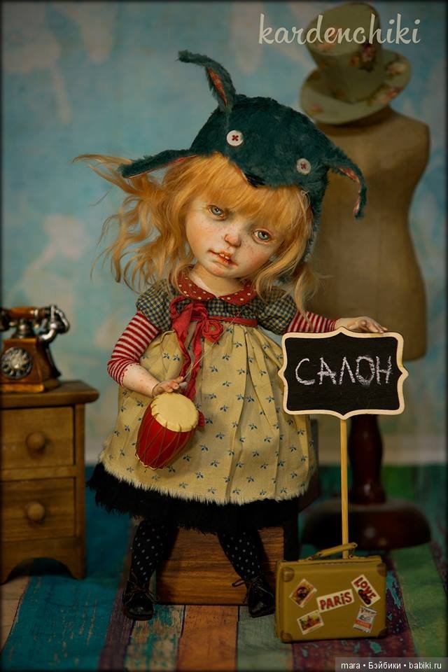 Новые девочки на выставку от Kardenchiki art dolls