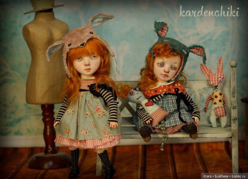 Новые девочки на выставку от Kardenchiki art dolls