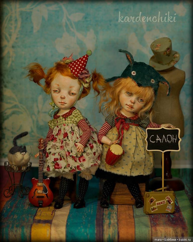 Новые девочки на выставку от Kardenchiki art dolls (фото 2)