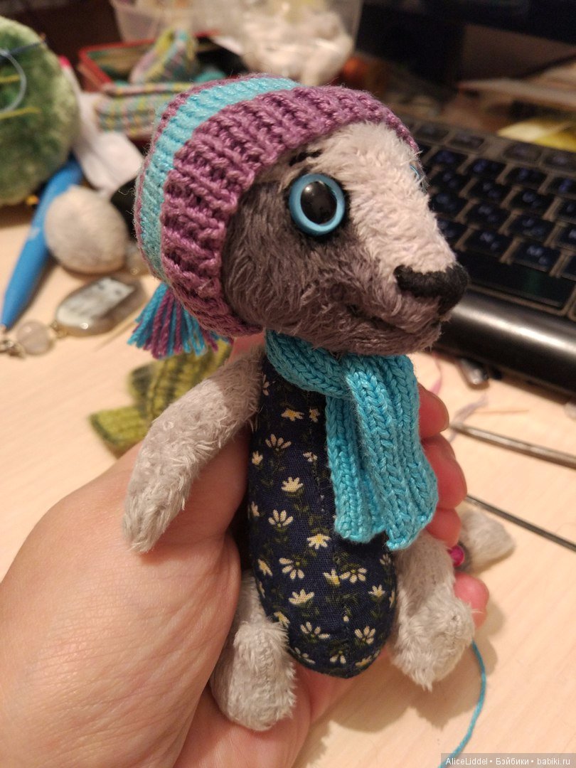 Зверьё моё — Авторские мишки Тедди и друзья: фото (фото 6)