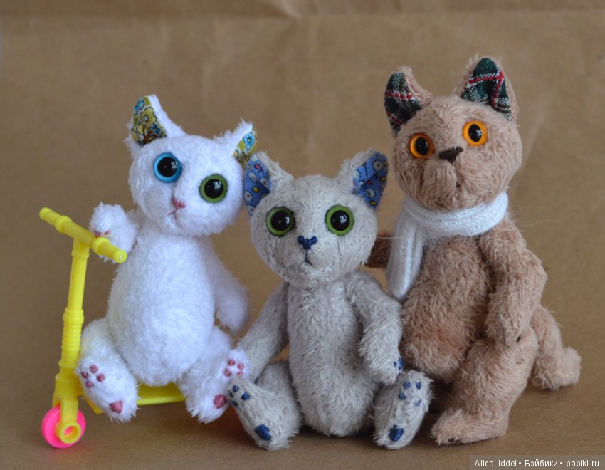 Зверьё моё — Авторские мишки Тедди и друзья: фото