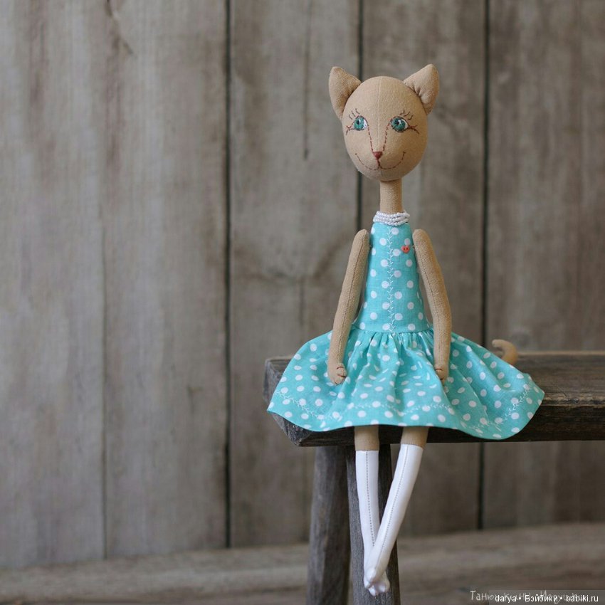 Киса - выкройка кошки от Танюшины игрушки (фото 2)