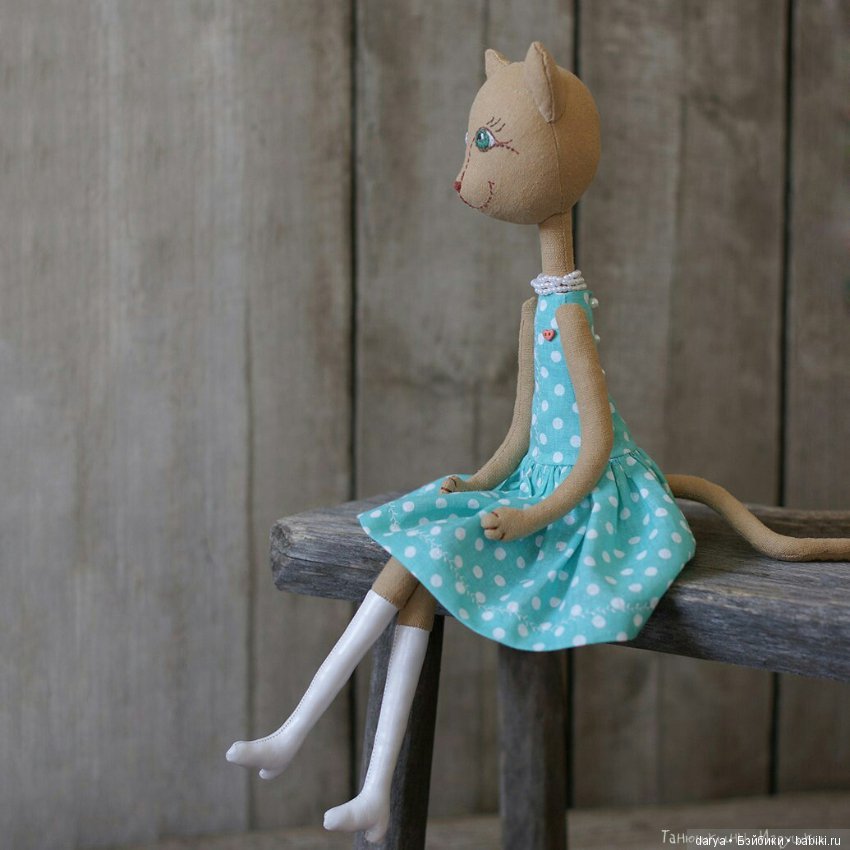Киса - выкройка кошки от Танюшины игрушки (фото 3)