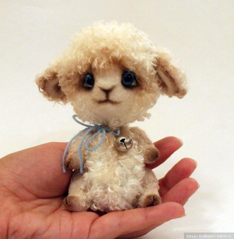 Барашек тедди от Суглобовой Татьяны, с выкройкой
