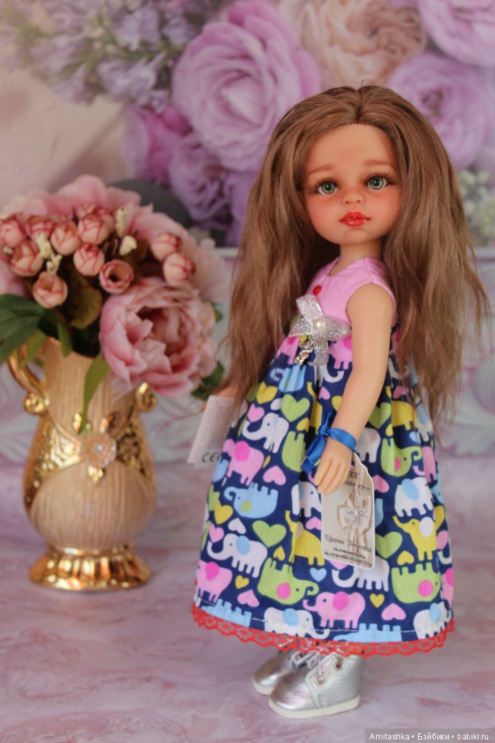 Осенняя девочка Есения, ООАК куклы Паола Рейна (фото 2)