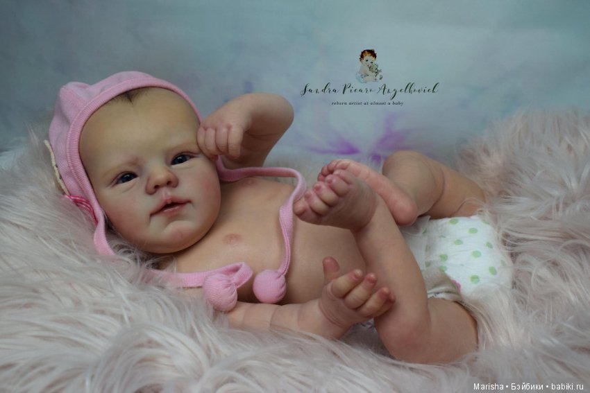 Малышка реборн Blair, скульптор Bonnie Sieben (фото 2)