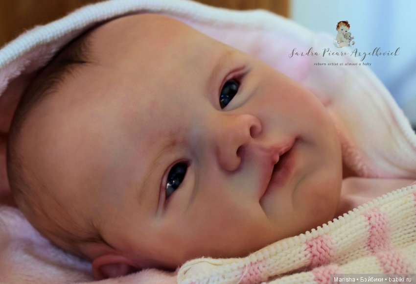 Малышка реборн Blair, скульптор Bonnie Sieben