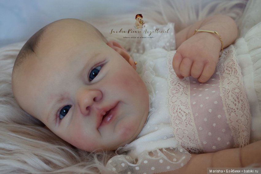 Малышка реборн Blair, скульптор Bonnie Sieben (фото 7)