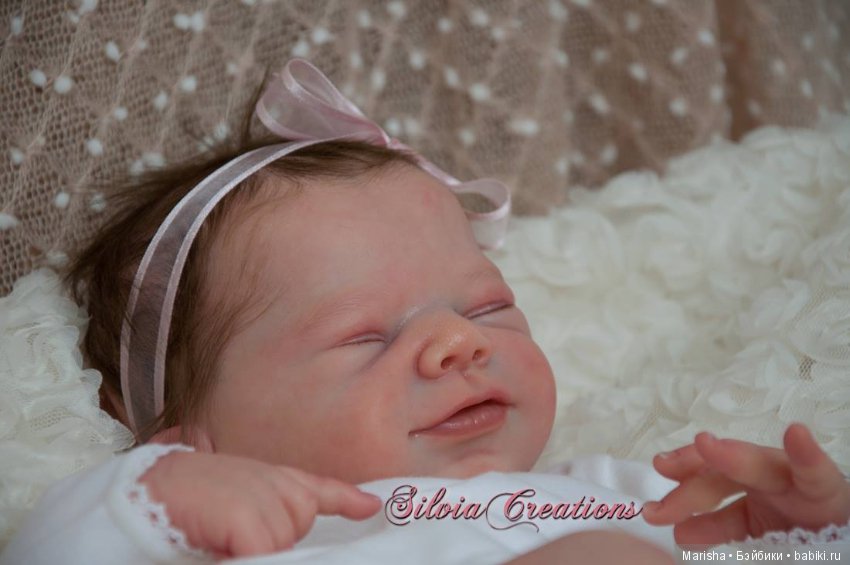 Малышка реборн из молда Joy от Silvia Ezquerra, скульптор Adrie Stoete (фото 7)