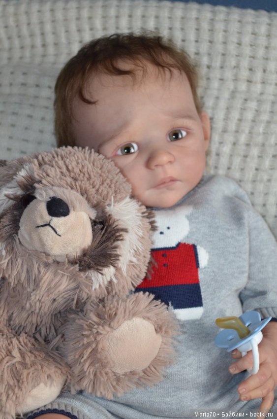 Мой новенький мальчик из молда Moira. Куклы реборн Регины Мельниченко (фото 2)