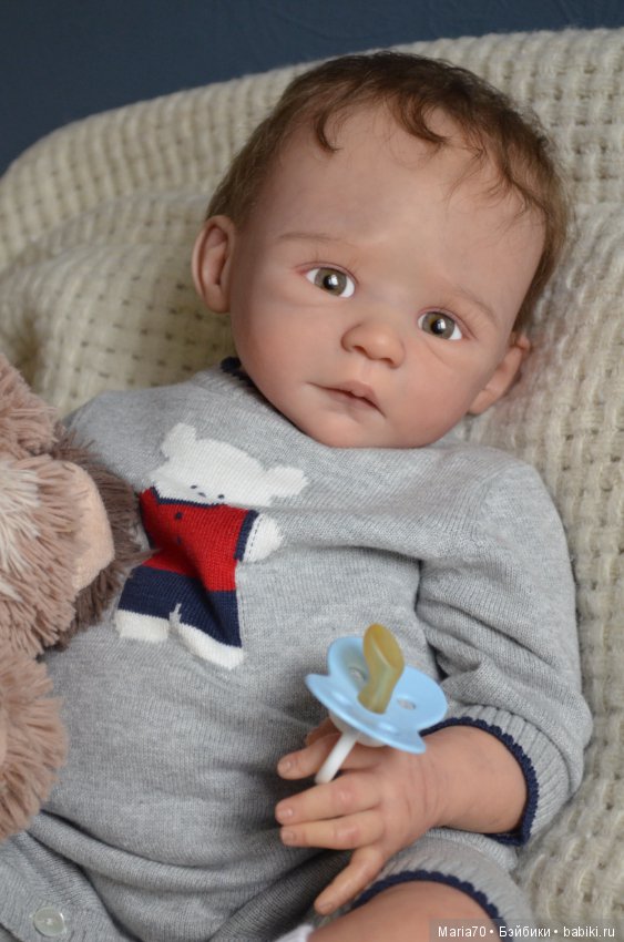 Мой новенький мальчик из молда Moira. Куклы реборн Регины Мельниченко