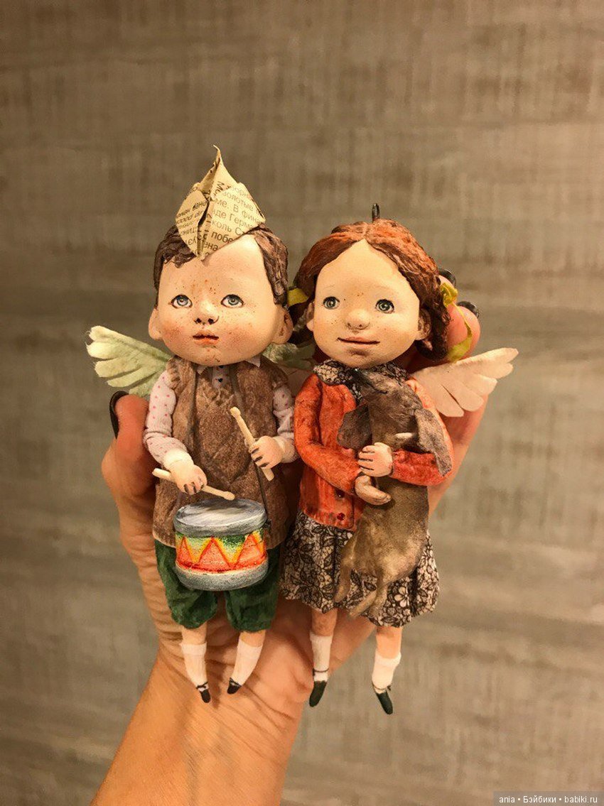Ватные игрушки Елены Злоказовой (Попурри-Студия) и ее учениц