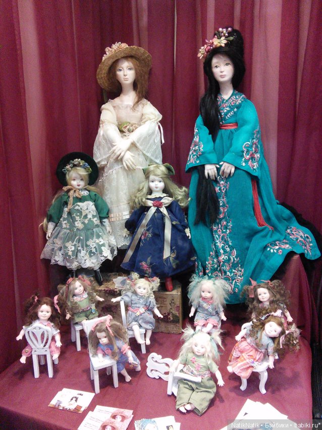 Стильная кукла XV . Юбилейная. Выставка кукол