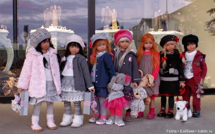 Angela Sutter. Группы кукол-девочек