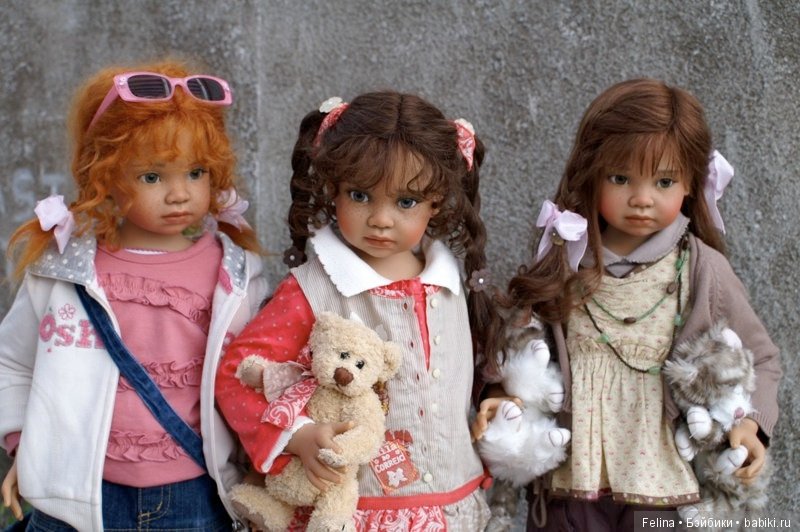 Angela Sutter. Группы кукол-девочек