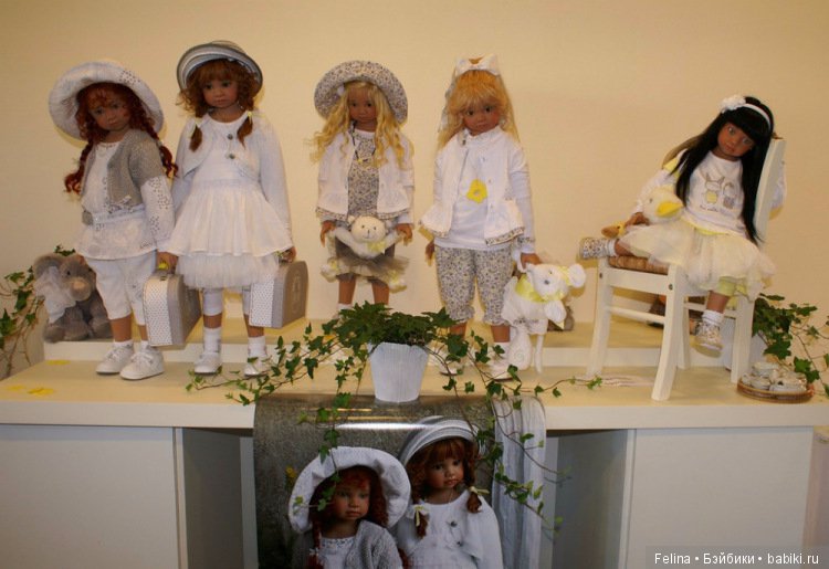 Angela Sutter. Группы кукол-девочек