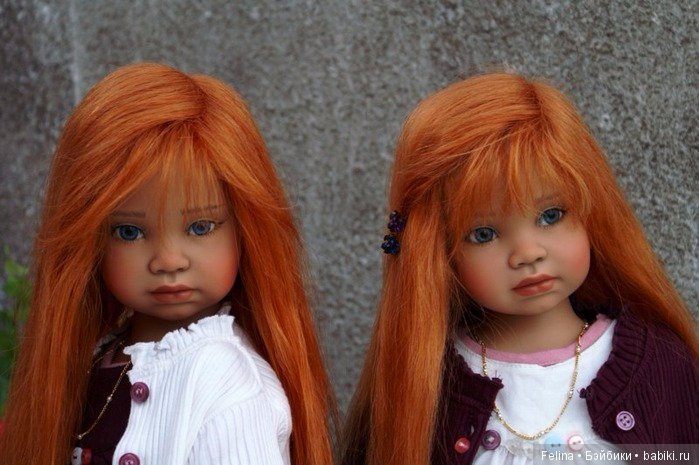 Angela Sutter. Группы кукол-девочек