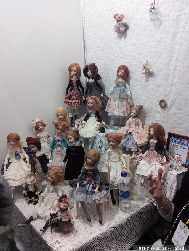 Стильная кукла XV . Юбилейная. Выставка кукол.часть 3