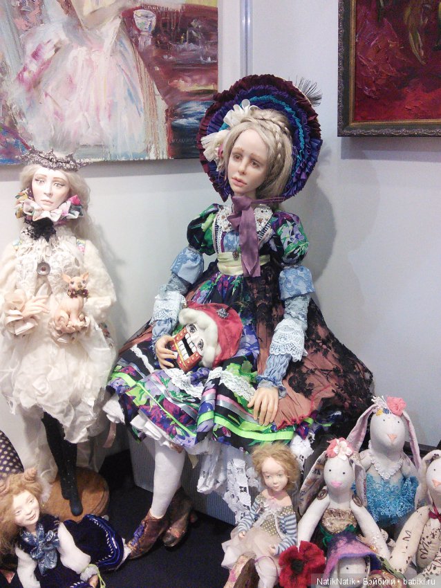 Стильная кукла XV . Юбилейная. Выставка кукол.часть 3 (фото 4)