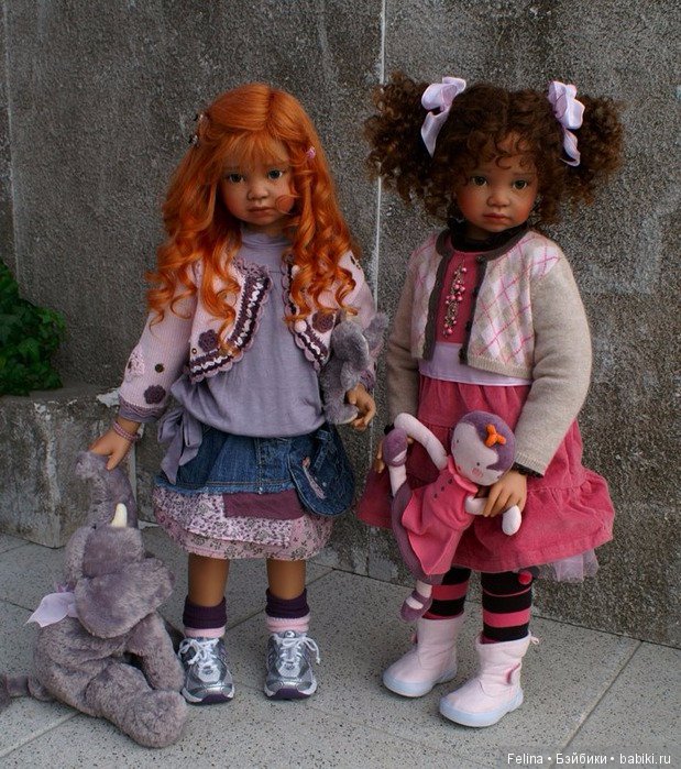 Angela Sutter. Группы кукол-девочек