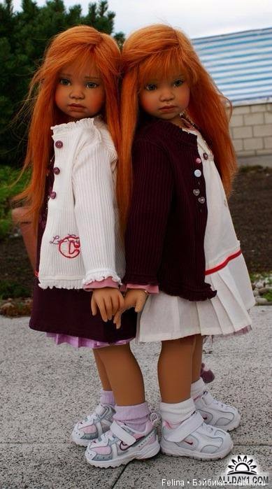 Angela Sutter. Группы кукол-девочек (фото 7)