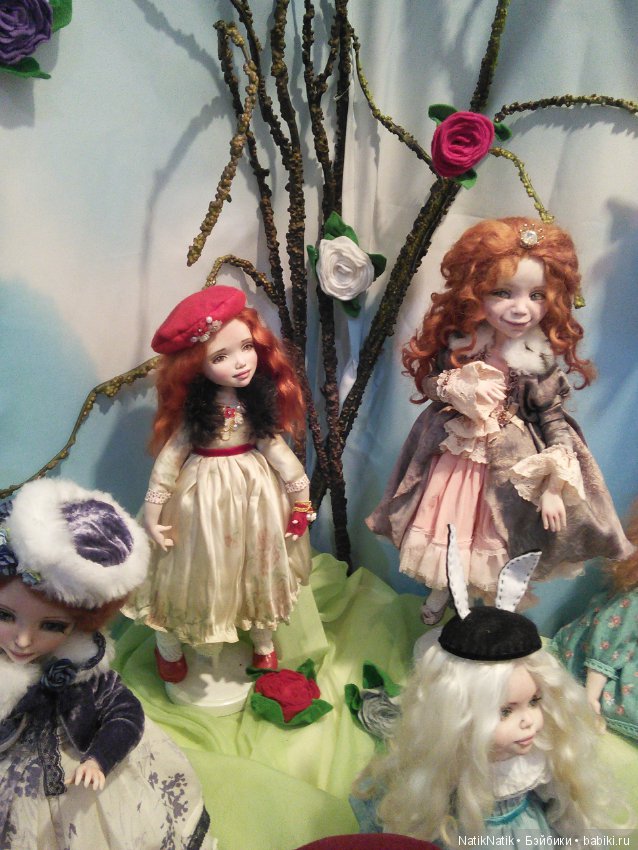 Стильная кукла XV . Юбилейная. Выставка кукол.часть 3