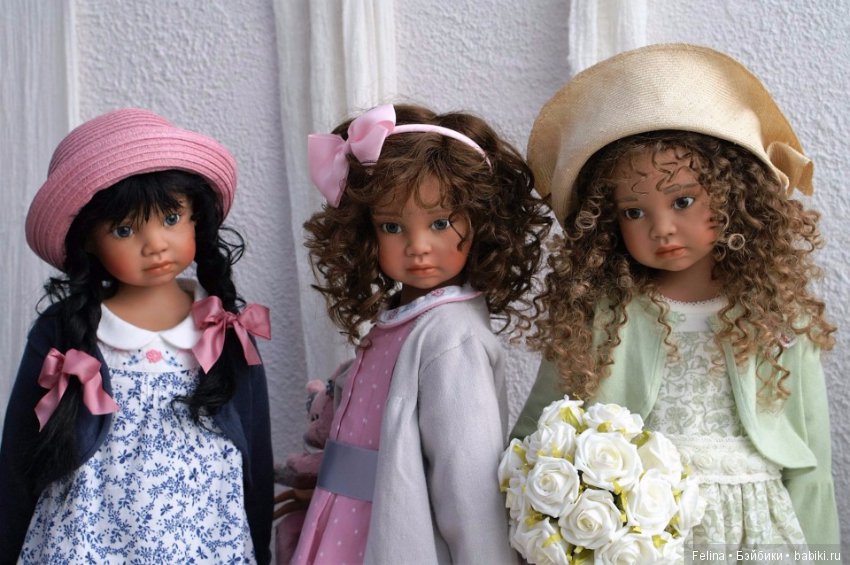 Angela Sutter. Группы кукол-девочек