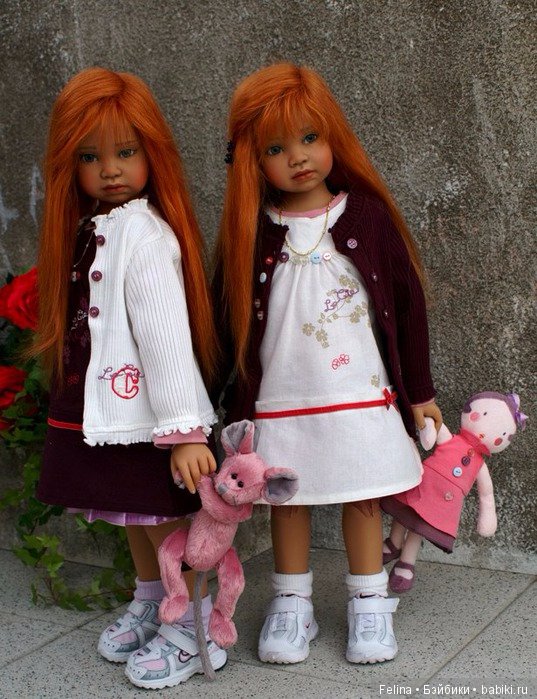 Angela Sutter. Группы кукол-девочек