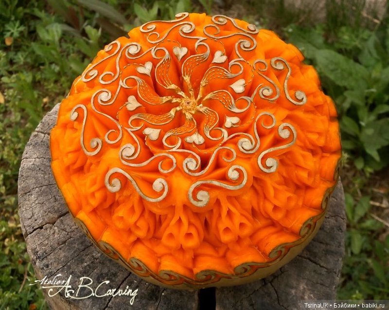 Резьба по тыкве - оригинальные идеи