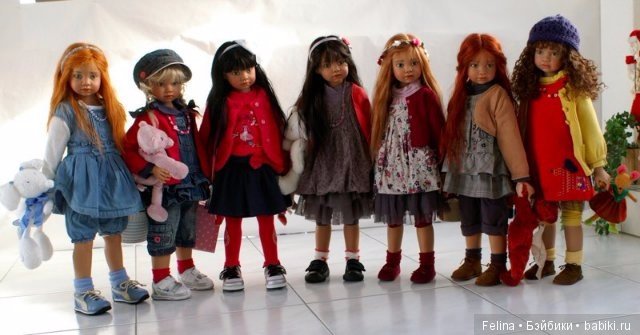 Angela Sutter. Группы кукол-девочек