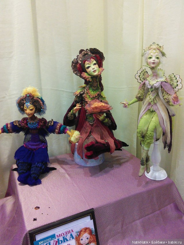 Стильная кукла XV . Юбилейная. Выставка кукол часть 2