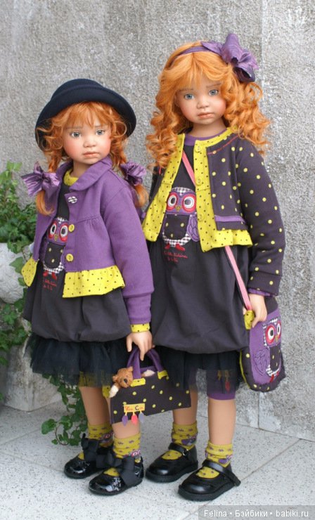 Angela Sutter. Группы кукол-девочек