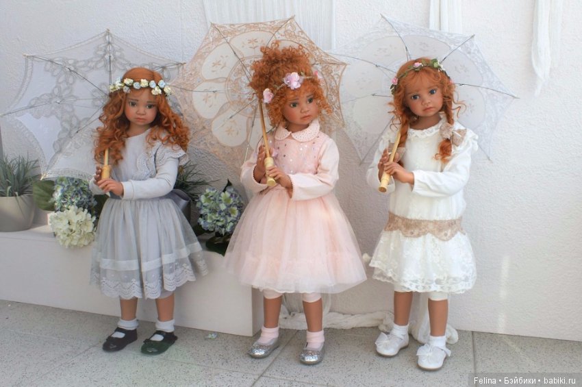 Angela Sutter. Группы кукол-девочек