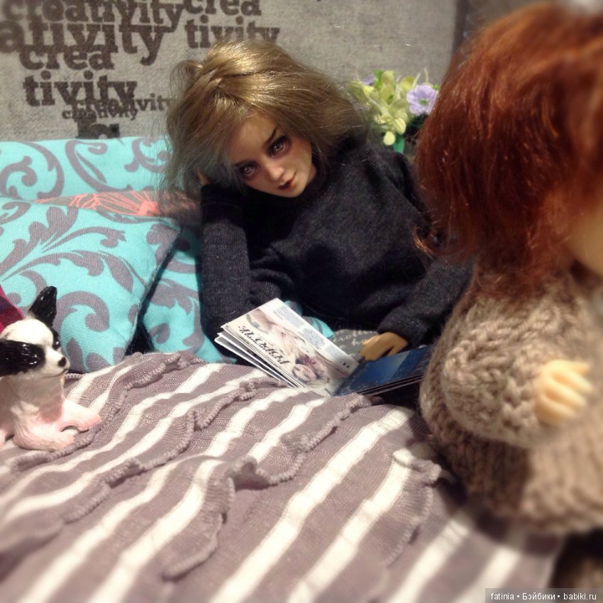 Румбокс 1:6/1:8 Маленькая комната с большим окном