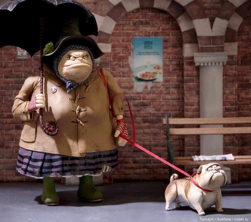 Сказочная миниатюра с характером от Caroline McFarlane-Watts