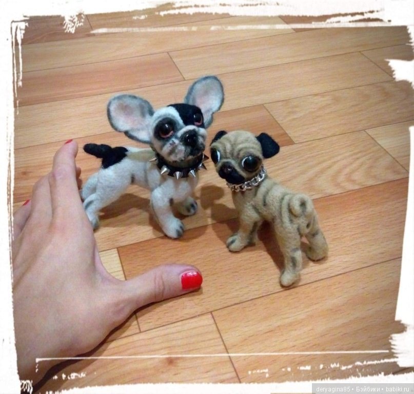 Мой новый малыш — Валяные игрушки из шерсти: сухое валяние