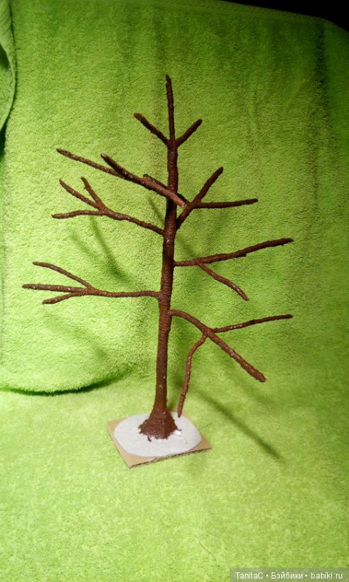 МК от Таниты. Осеннее дерево (фото 4)