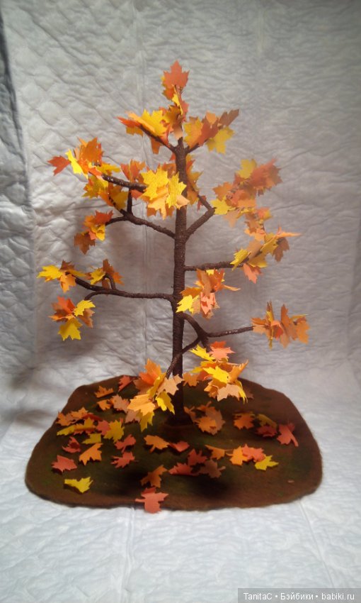 МК от Таниты. Осеннее дерево (фото 6)