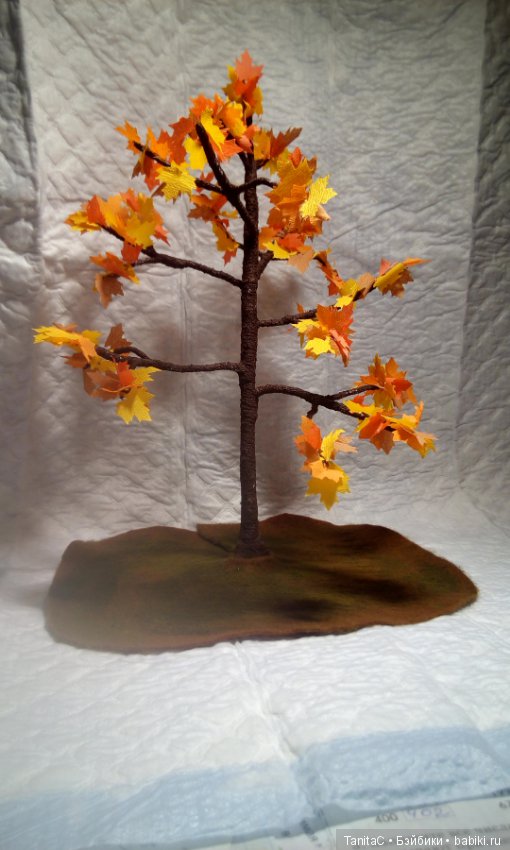 МК от Таниты. Осеннее дерево (фото 5)