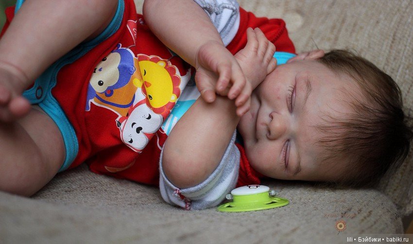 Малыш реборн Альфонс, Alfons скульптора Petra Lechner (фото 10)