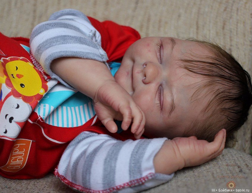 Малыш реборн Альфонс, Alfons скульптора Petra Lechner (фото 2)