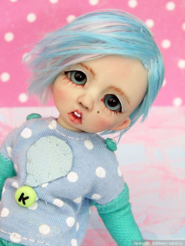 Детки-настоящие конфетки — Авторские шарнирные куклы своими руками: лепка (фото 8)