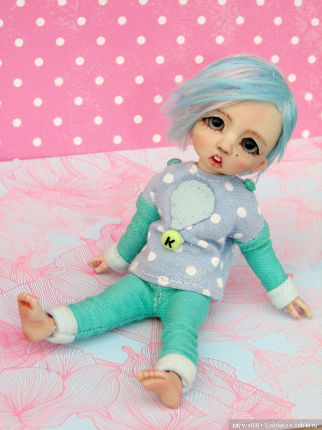Детки-настоящие конфетки — Авторские шарнирные куклы своими руками: лепка (фото 9)
