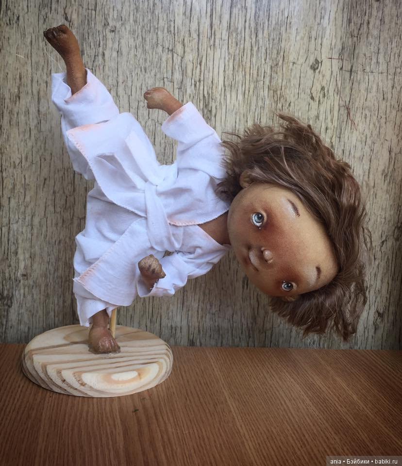 Текстильные куколки Олены Вербець