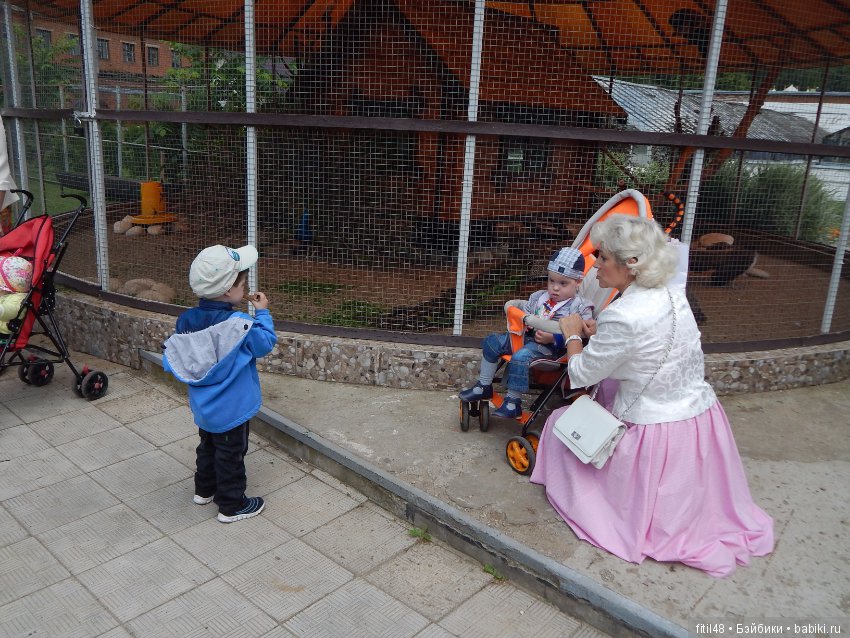 Мы пришли с тобой в зоопарк, дружок