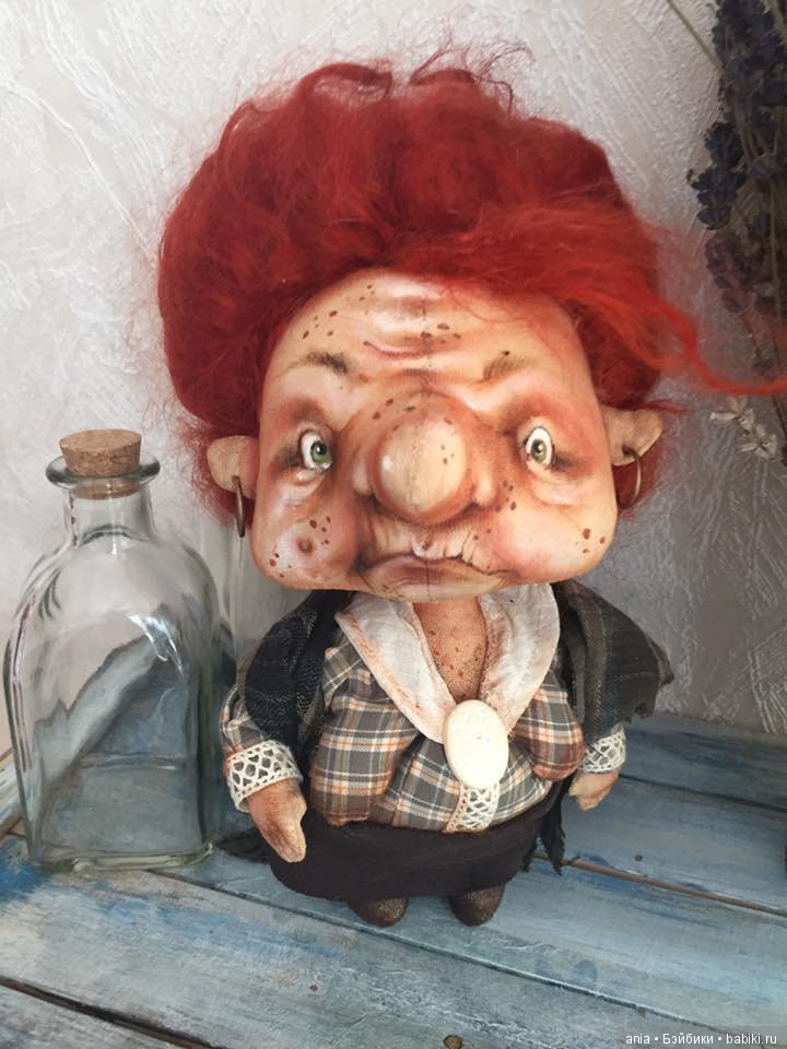 Текстильные куколки Олены Вербець (фото 10)