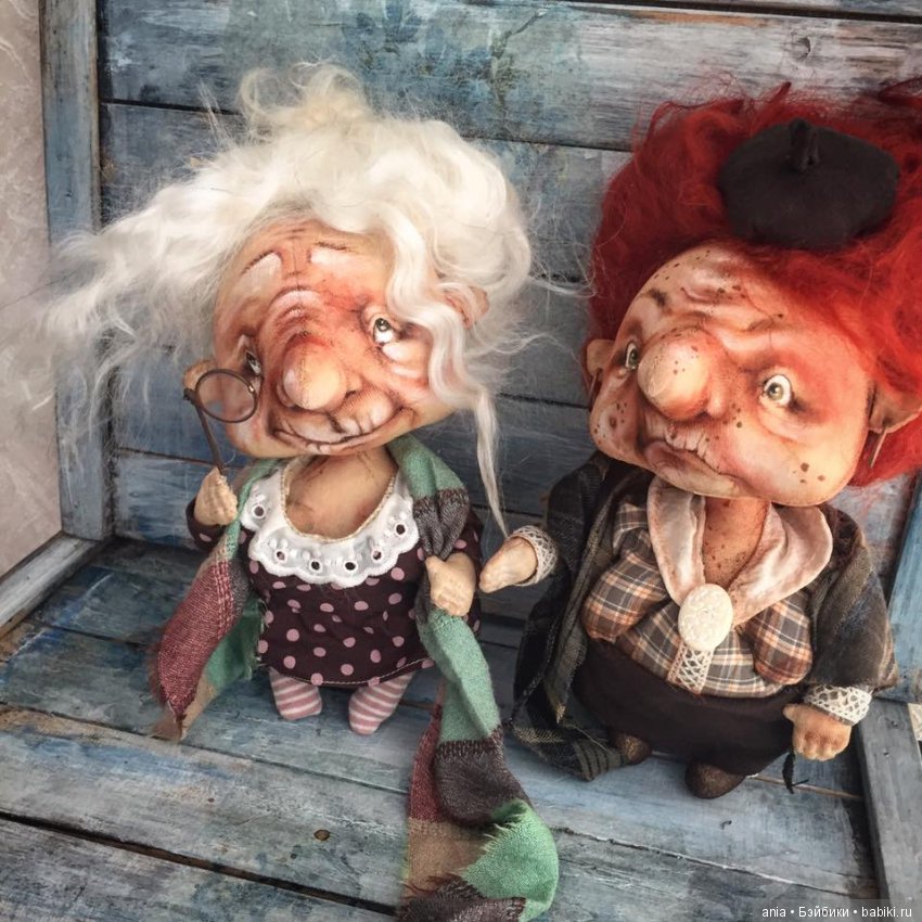 Текстильные куколки Олены Вербець (фото 8)