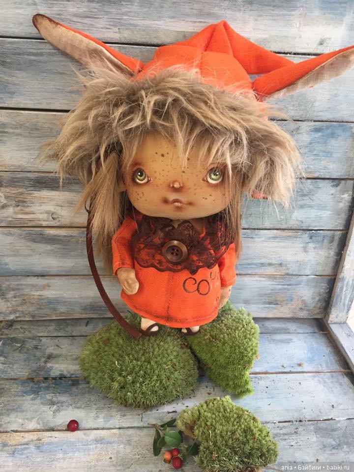 Текстильные куколки Олены Вербець