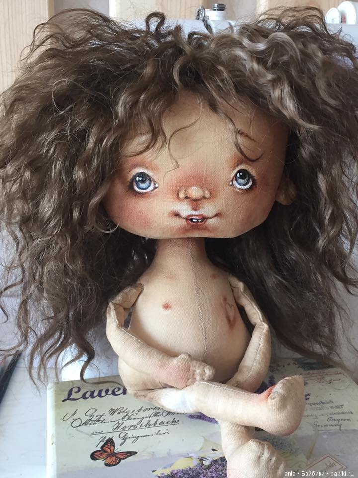 Текстильные куколки Олены Вербець