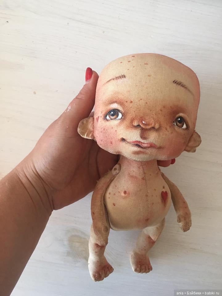 Текстильные куколки Олены Вербець